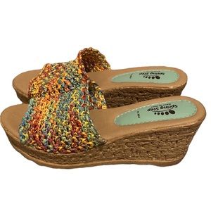 Spring Step platform sandals